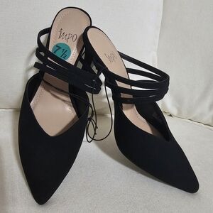 Impo Women's Black Strappy Mules